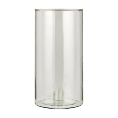 Produktbild von Ib Laursen Kerzenhalter Glas für hohe Stabkerze mit fixiertem Einsatz (25x13cm)