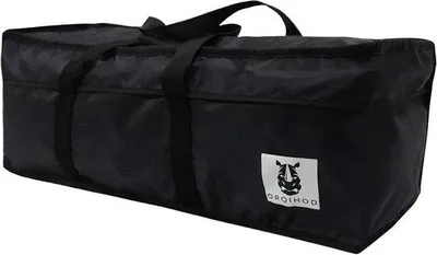 Image de Sac de rangement imperméable pour coussins d'extérieur - Sac extra-large 420D ultra-résistant - Avec fermeture éclair de 173 cm, noir