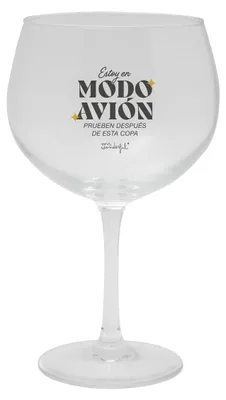 Glasbecher mit lustigem Spruch, 70 cl, spülmaschinenfest