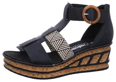 Produktbild von Rieker Riemchensandalette  Schwarz