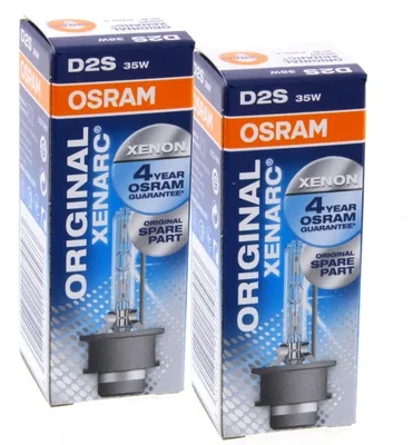 Produktbild von Xenon Brenner Birne Lampe OEM 66240 #34 2x Original OSRAM D2S Xenarc