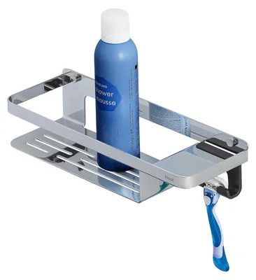 Produktbild von Tiger Caddy Duschkorb mit Haken, Duschablage aus Edelstahl mit integriertem Hake
