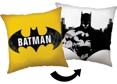 Produktbild von Jerry Fabrics Kissen Batman Das Wappen 40x40 cm