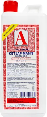 Immagine prodotto di Ketjap Manis Kental Numero 1 Salsa di soia dolce salata e piccante 1000ml