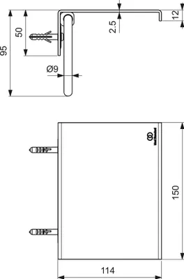 Produktbild von Ideal Standard BD592SI Papierrollenhalter Alu+