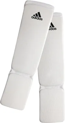 Image de protège-tibias / cou-de-pied élastique adidas Blanc-XL