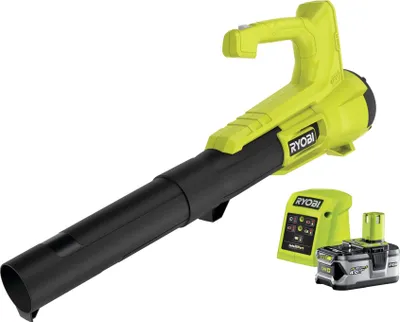 Produktbild von RYOBI Akku-Laubgebläse RY18BLA-140 Laubbläser, Gartengebläse mit leichtem Design, 18V inkl. 4Ah Akku