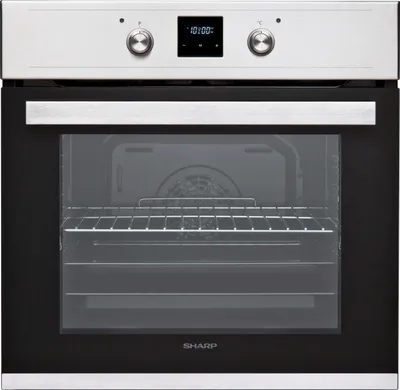Produktbild von Sharp K-60D19IM1-EU Einbaubackofen, 69 Liter, 9 Betriebsarten inkl. Heißluft, 60 cm Backofen inkl. Rost & Backblech