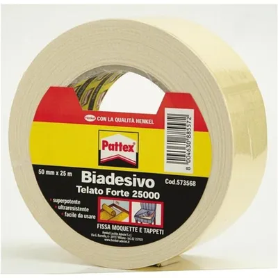 Obrázek produktu pro Oboustranné lepidlo Pattex Strong Telato 25000 50 mm x 25 m