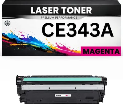 Produktbild von Toner kompatibel für HP CE343A(651A) Color LaserJet Enterprise 700 color MFP M775dn/775f/775z/775z+ in Magenta