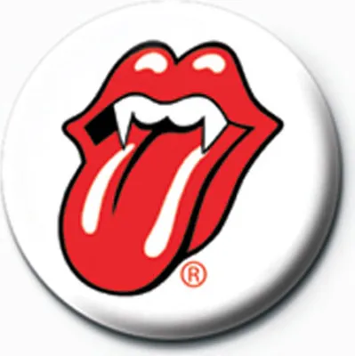 Immagine prodotto di Rolling Stones - Distintivo a bottone - Lips-Fangs