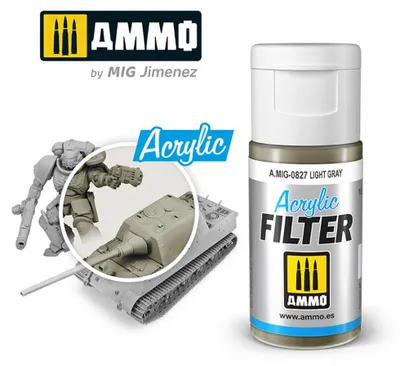 Productafbeelding van Torro ACRYLIC FILTER, lichtgrijs, model A.MIG-0827