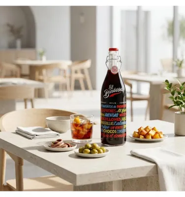 Immagine prodotto di Vermut El Bandarra 1L Aperitif (Wermut) Spanien  100.00 cl 15.0 %