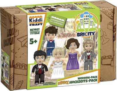 Produktbild von Kiddicraft KC1407 KIDDIZ Figuren-Pack: Hochzeit