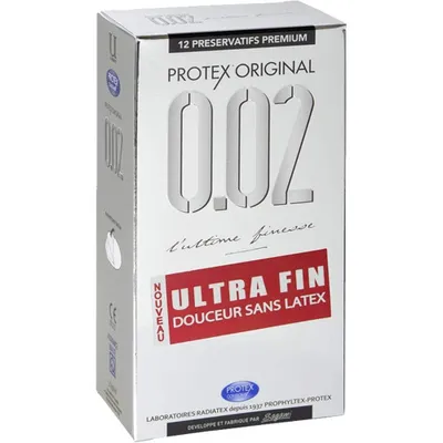 Produktbild von Protex Hautnah – 12er Pack Ultra-Dünne, Latexfreie Kondome für Sensible Haut