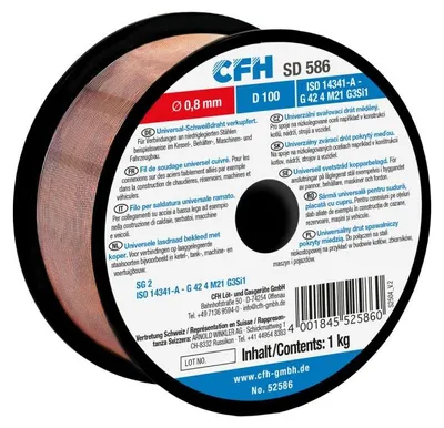 Produktbild von CFH Universal-Schweißdraht SD 586 (Ø 0,8 mm, 1 kg)