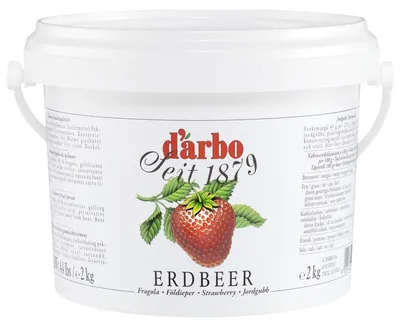 Immagine prodotto di Darbo Naturrein Crema di frutta alla fragola Marmellata di fragole 2000g