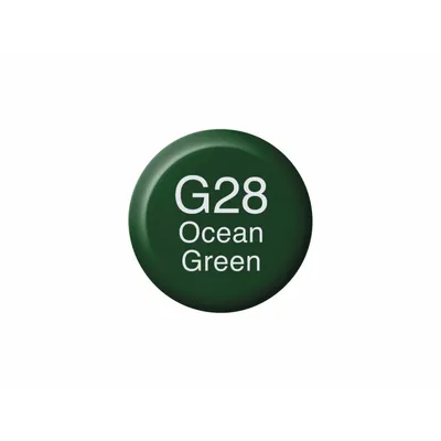 Zdjęcie produktu dla Atrament alkoholowy COPIC Refill Ink 12ml, G28 Zieleń oceaniczna