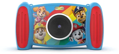 Immagine prodotto di Fotocamera interattiva per bambini Paw Patrol, risoluzione foto 5MP, video 1080p, zoom 4x, 5 divertenti filtri ed effetti speciali, 4 fantastici giochi, schermo 2in1