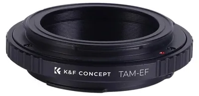Produktbild von Objektivadapter Adaptall 2 auf EF - Objektivbajonett Adapter - Manuelle Fokussierung - Für Adaptall-2 Objektive an EF DSLR Kameras - Kein Video Autofokus - Schwarz