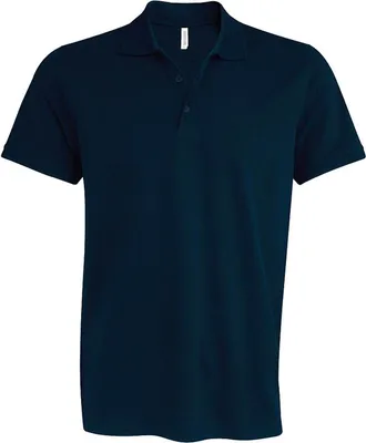 Produktbild von Kariban Herren Polo-Shirt Polohemd Poloshirt Polo Arbeit Freizeit Shirt, Größe:3XL, Farbe:Navy Blau