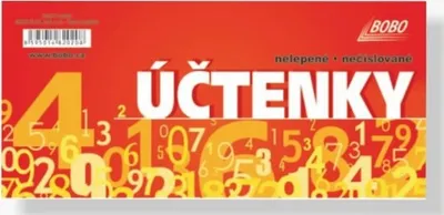 Obrázek produktu pro Účtenky balené 155 x 70 mm, nelepené, 50 listů