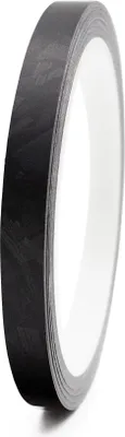 Produktbild von 8,5m Zierstreifen 10mm Forged Carbon Schwarz Matt Auto Motorrad Dekorstreifen