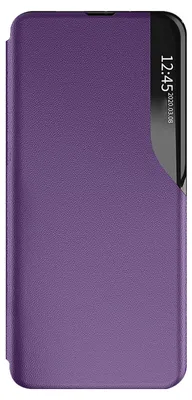 Productafbeelding van Avizar, hoesje voor de Galaxy A27, dubbelmateriaal ontwerp met standaardfunctie, paars