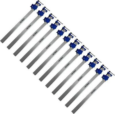 Productafbeelding van Aluminium Sjerp Klem 600mm voor Werkplaats - 12pk