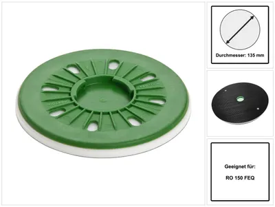 Imagen del producto de Festool PT-STF-D150 FX disco de pulir FastFix 135 mm ( 496151 ) para RO 150 FEQ