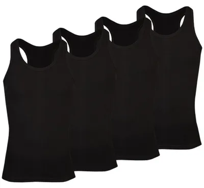 Imagen del producto de Solidchoice - Pack de 4 camisetas básicas de algodón para hombre, estilo clásico