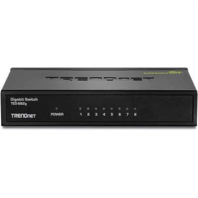 Obrázok produktu pre Trendnet GREENnet, Nespravované, Gigabit Ethernet (10/100/1000), Plne duplexný režim
