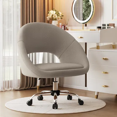 Produktbild von Portreen Bürostuhl, Drehstuhl,Homeoffice Stuhl,Schreibtischstuhl, bürostuhl ergonomisch, Chefsessel 150kg,Drehstuhl mit Rollen,Stuhl für Schminktisch