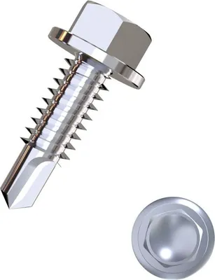 Produktbild von Connex Bohrschrauben 5.5 x 25 mm Sechskant - 10 Stk.