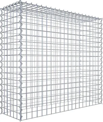 Produktbild von Anbaugabione Typ 3 100 cm x 90 cm x 30 cm (L x H x T), Maschenweite 5 cm x 5 cm, Spirale