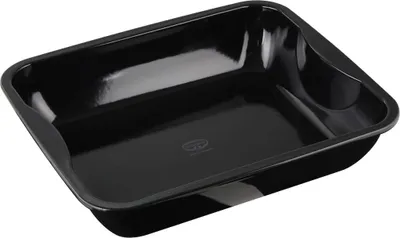 Produktbild von Dr. Oetker Maxi Bräter Emaille BACK-IDEE KREATIV, Familien-Bratform für Braten, Hähnchen und Gemüse mit Quarz-Emaille-Beschichtung