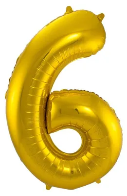 Produktbild von Folat 63186, Spielzeugballon, Folie, Gold, Geburtstag, Anzahl, 860 mm