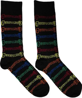 Obrázek produktu pro Grateful Dead - Ponožky pro muže/dámy unisex RO11840 (39,5 EU - 45,5 EU) (Black)