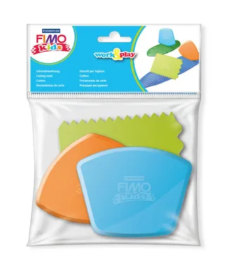 Zdjęcie produktu dla Zestaw do pracy i zabawy FIMO® kids 8700 z 3 różnymi narzędziami tnącymi