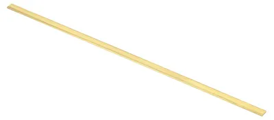 Flache Messingstange H59, 2 mm x 2 mm x 0,3 m, 1 Stück