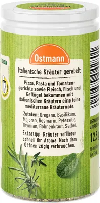 Productafbeelding van Ostmann 251076003 Ostmann Italienische Kräuter Kräutermischung, 12,5 g