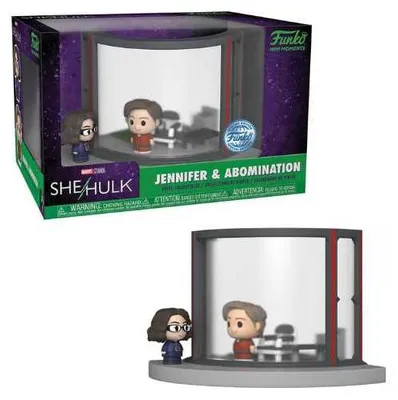 Immagine prodotto di Funko She-Hulk POP! Mini Moment Vinyl Figure Jennifer e Abominio 5 cm