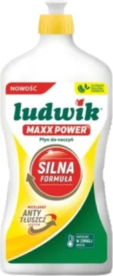 Zdjęcie produktu dla Ludwik MAXX POWER płyn do mycia naczyń cytrusy z zieloną herbatą 725g