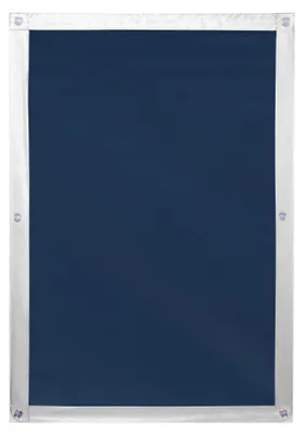 Produktbild von Lichtblick Dachfenster Sonnenschutz Verdunkelung ohne Bohren Saugnapf Blau 36 cm x 71,5 cm (B x L) für C04/104