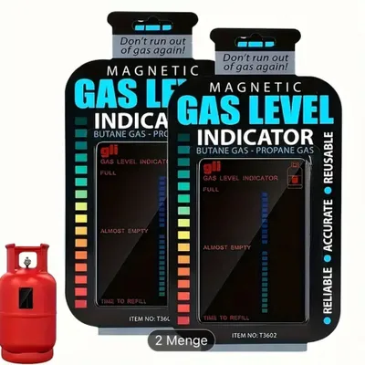 Produktbild von 2x indikátor hladiny plynu magnetický indikátor hladiny plynu na grilovanie