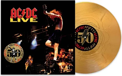 Image de AC/DC - Live (Gold Metallic Coloured) (Edition limitée) (2 LP)
