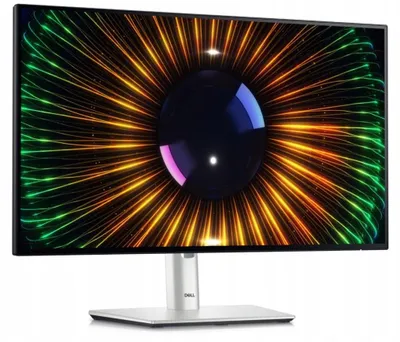 Produktbild von DELL UltraSharp U2424H, 60,5 cm (23.8"), 1920 x 1080 Pixel, Full HD, LCD, 8 ms, Schwarz, Silber
