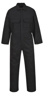 Image de Portwest BIZ1 Combinaison Bizweld™ ignifugée Black Tall Taille XXL