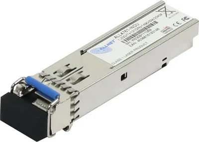 Zdjęcie produktu dla ALLNET ALL4761-INDU, Swiatłowód, 1000 Mbit/s, mini-GBIC/SFP, LC, 9/125 µm, 20000 m