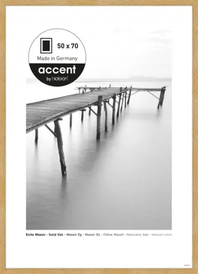Obrázok produktu pre Nielsen Accent rám z masívneho dreva Scandic 50x70 cm dub
